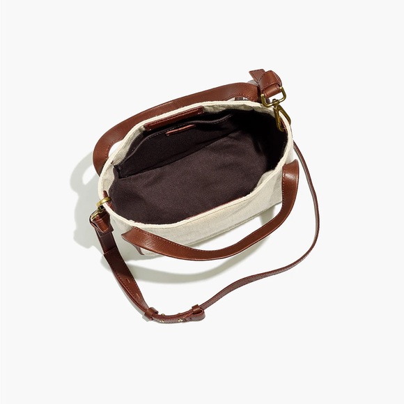 Madewell The Sydney Crossbody Bag: Cotton-Linen Edition Canvas Quiet Luxury Boho - Picture 2 of 8